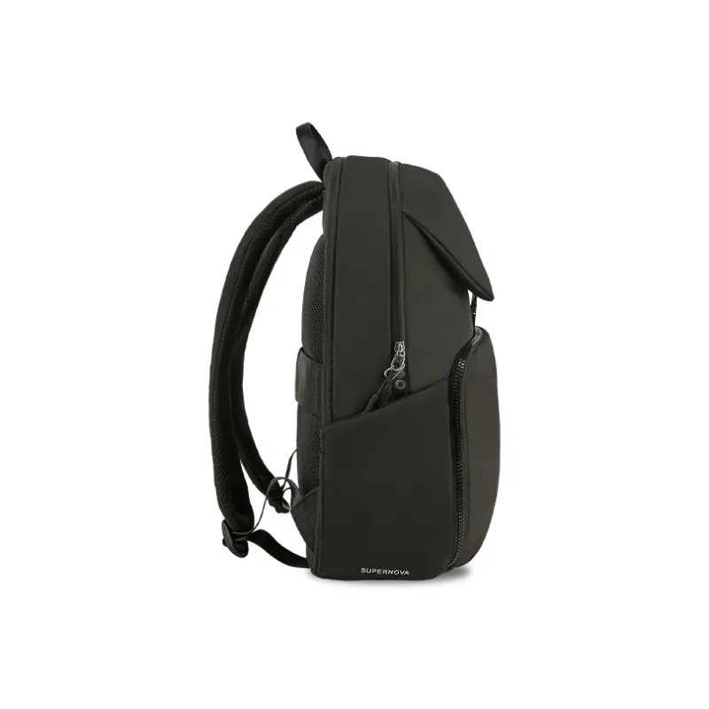 ECHOLAC Fabric Backpack Medium Size Unisex Multicolor-14