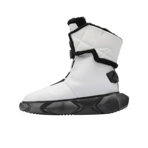 NORVINCY Snow Boots Unisex Black/White