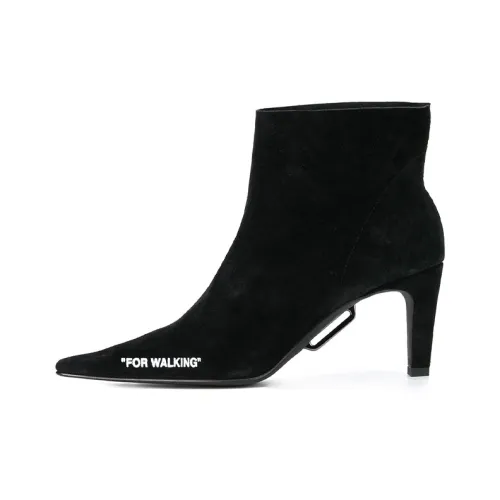 OFF-WHITE Ankle Boots Women's Black