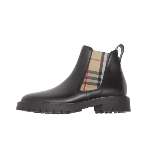 Burberry VINTAGE Chelsea Boots Women's Black