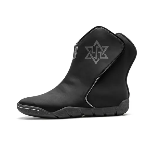 NORVINCY Snow Boots Unisex Space Black