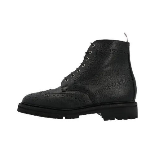 THOM BROWNE Lace-up Brogue Boots