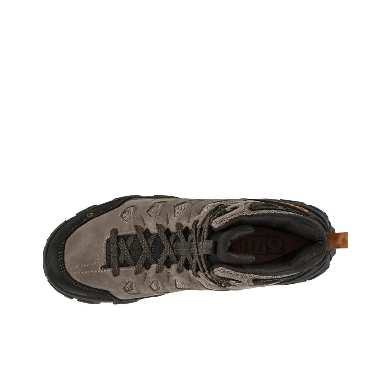 Oboz Footwear Sawtooth Cushioning Wear-Resistant Mid-Top Outdoor Shoes Men's Brown-3
