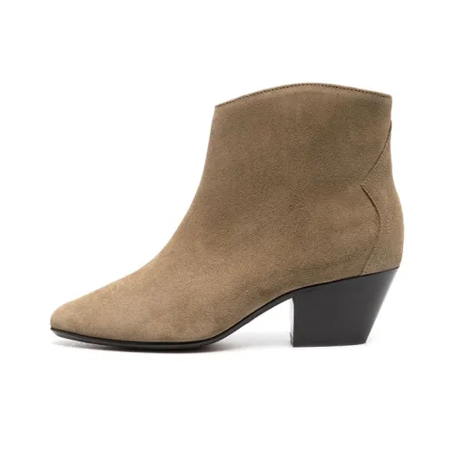 ISABEL MARANT Ankle Boots Women's Low-Top Light Brown