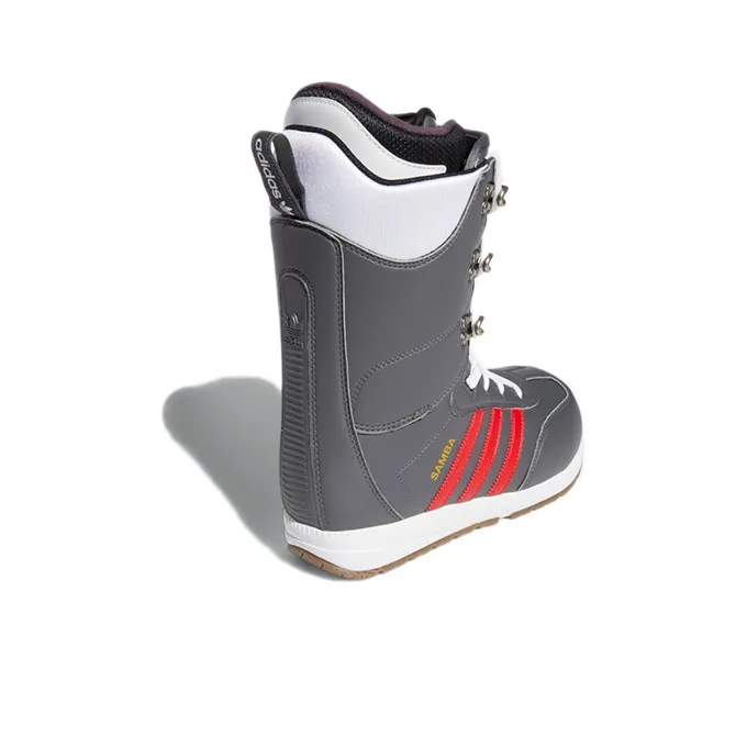 Adidas Samba Boot Adv Grey Scarlet-3