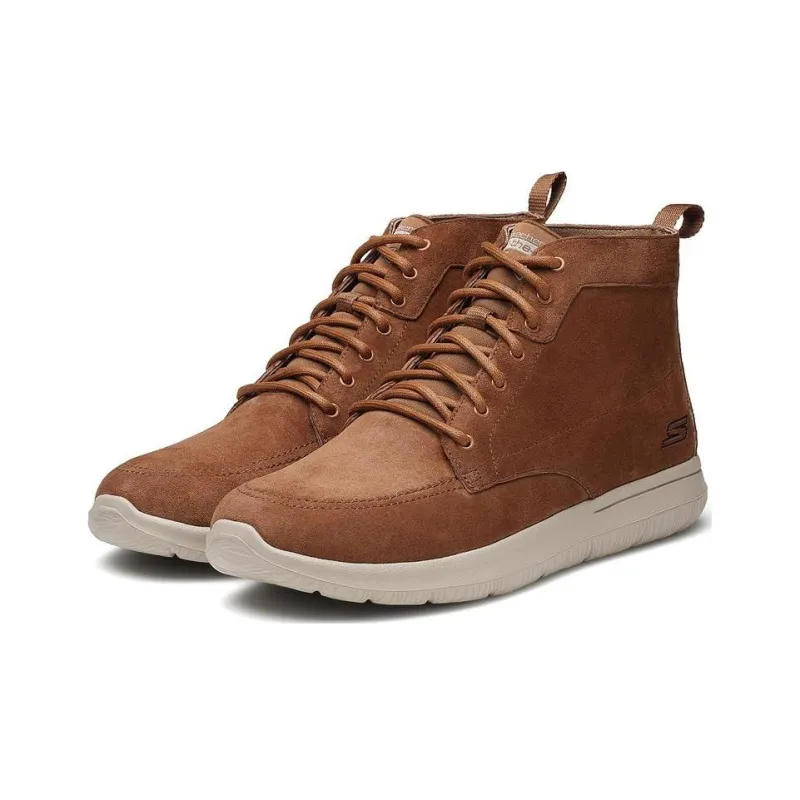 Skechers GO WALK City Ankle Boots Caramel-2