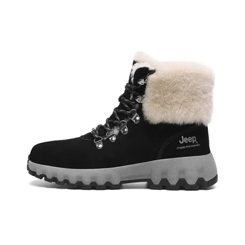 Jeep Snow Boots Unisex Khaki