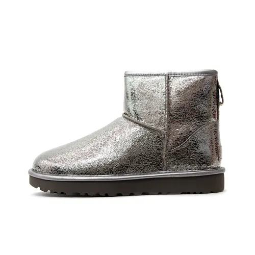 UGG Snow Boots Women's Silver