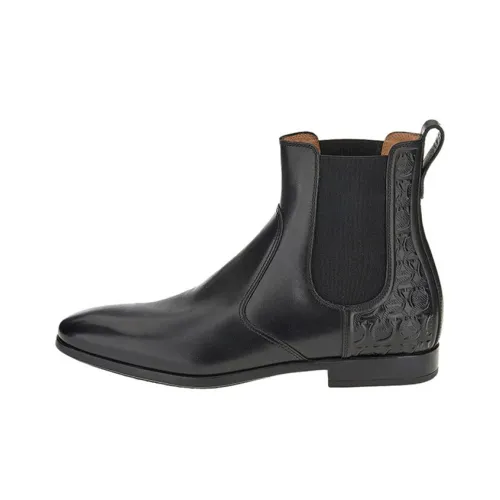 Ferragamo Chelsea Boots Men Black