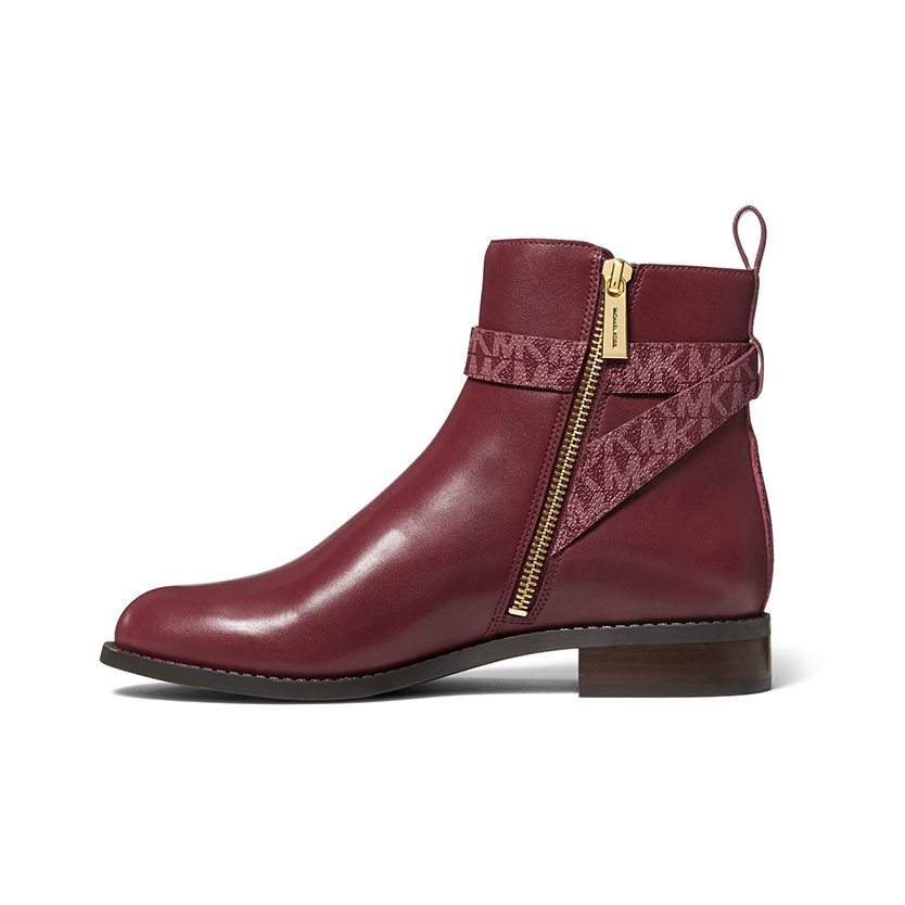 Michael kors burgundy boots online