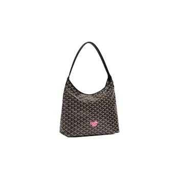 GOYARD Bohème Hobo Canvas With Leather Canvas Bag, Hobo Bag, Shoulder Bag Shoulder Bag Women's