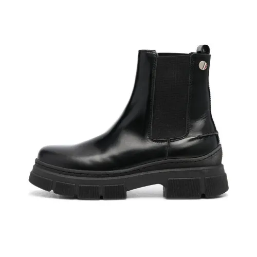 Tommy Hilfiger Chunky-sole Leather Chelsea Boots