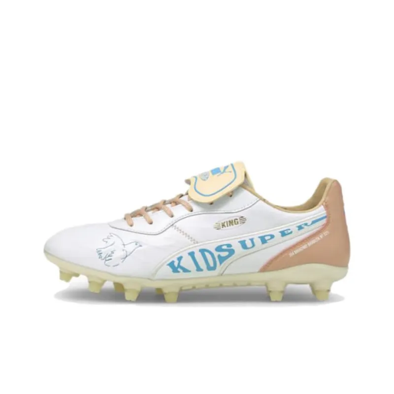 Puma King FG KidSuper Studios Yellow Misty Rose-0