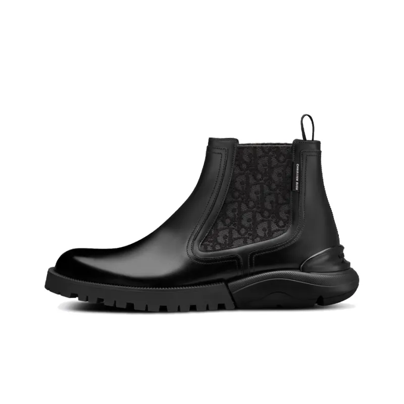 DIOR Chelsea Boots Men Black-0