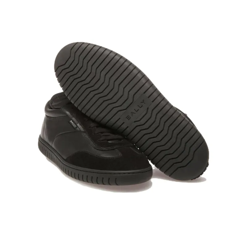 BALLY Player Leather Low-top Sneakers-4