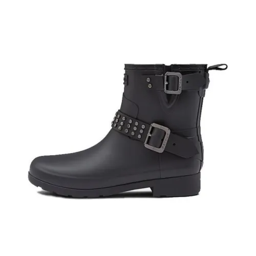 HUNTER Rain Boots Women's Black