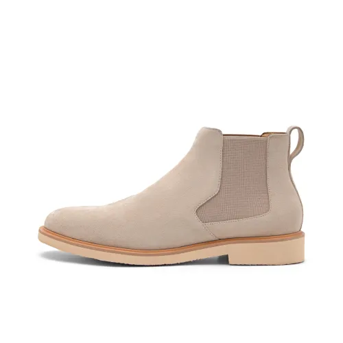 PEDRO Chelsea Boots Men Beige