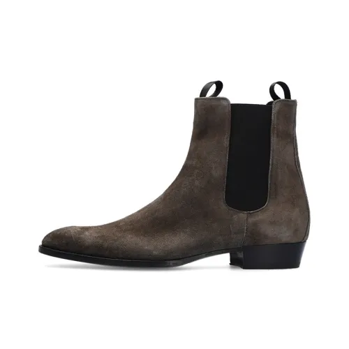 Giuseppe Zanotti Chelsea Boots Men Taupe