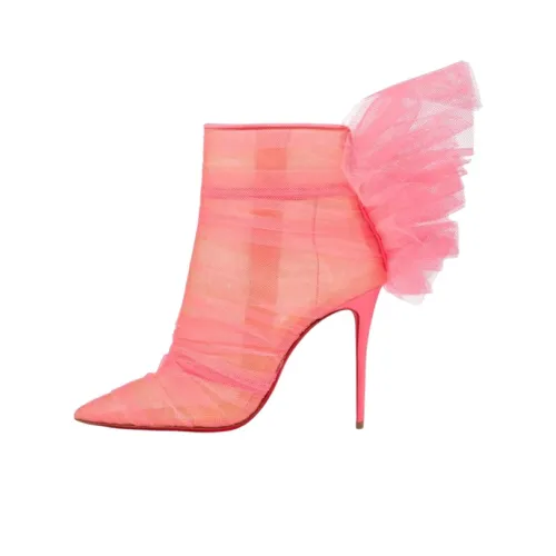 Christian Louboutin Ankle Boots Women's Pink