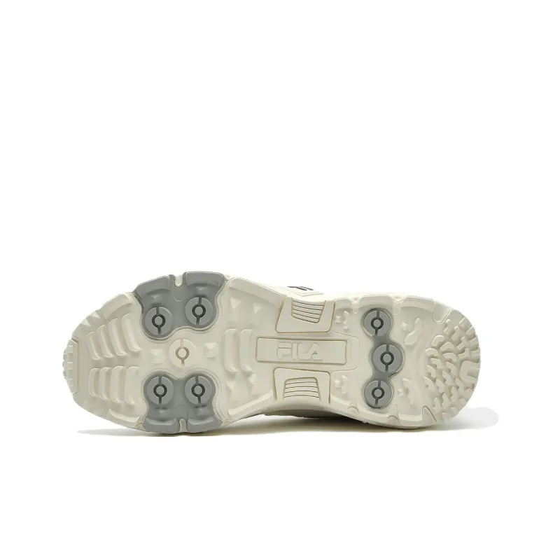 FILA Ravagement 1 Abrasion Resistant Low Top Casual Shoes Men's Ecru-5