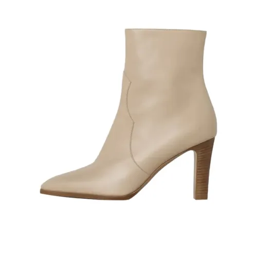 CELINE Ankle Boots Women's Nude