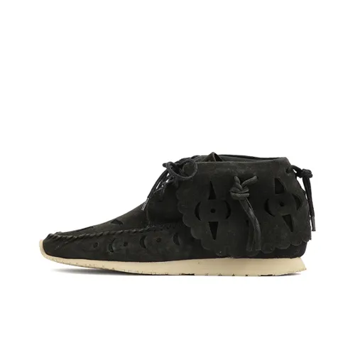 Visvim FBT Bearfoot Perf-Folk 'Black'