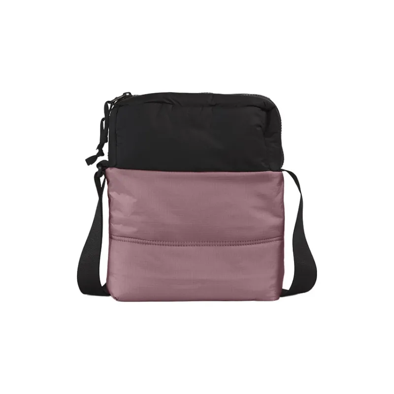 THE NORTH FACE Nuptse Nylon Shoulder Bag, Crossbody Bag Regular Unisex Purple/Black-1