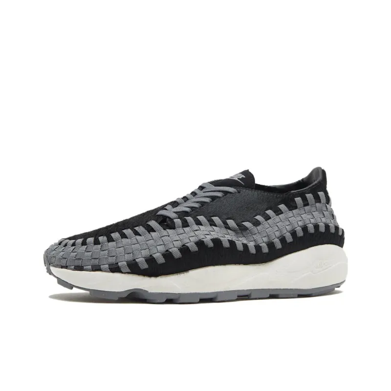 Nike Air Footscape Woven Black Smoke Grey Women's-0