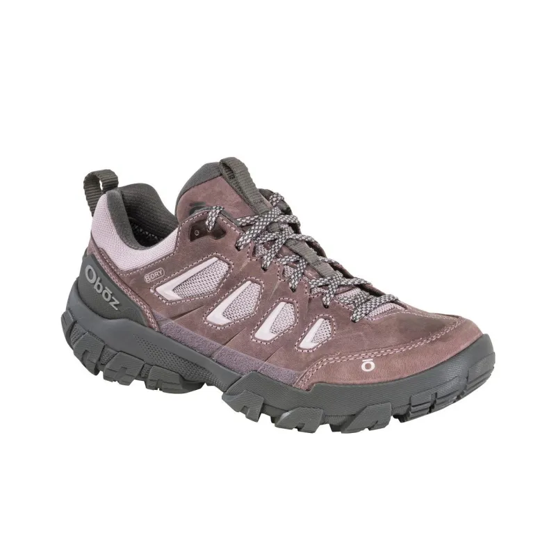 Oboz Footwear Water-Resistant Low-Top Outdoor Shoes Women's Brown Red-2