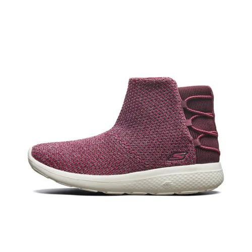 Skechers Snow Boots Women's Burgundy/White