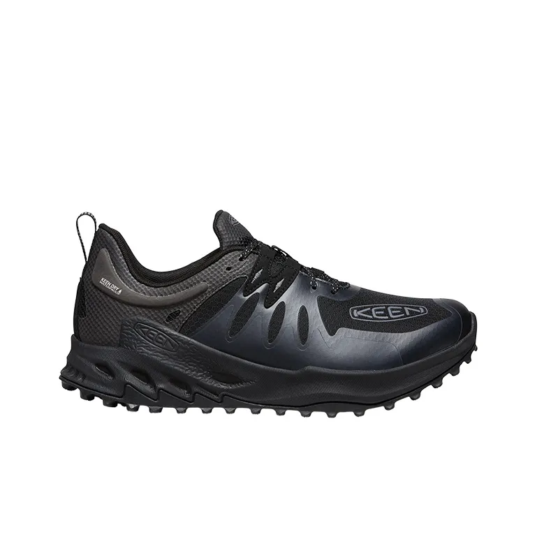 Keen Zionic Hiking / Trekking Shoes Men Low Top Black/Steel Gray-1