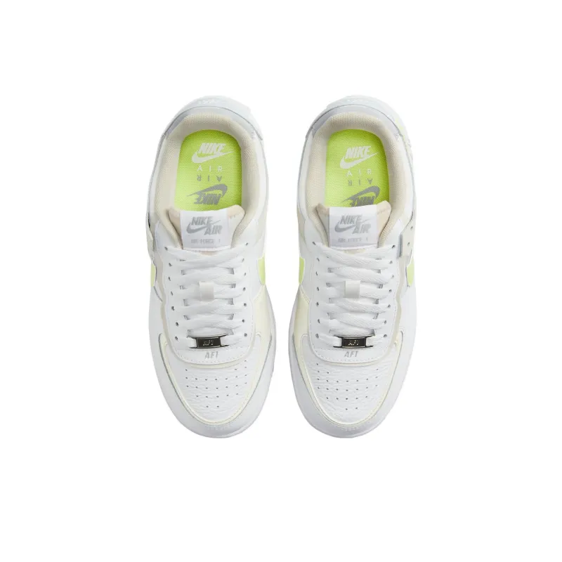 Nike Air Force 1 Shadow Neon/Yellow Swooshes Women's-3