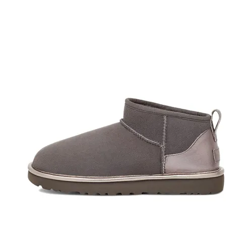 UGG CLASSIC ULTRA MINI Snow Boots Women's Charcoal Gray