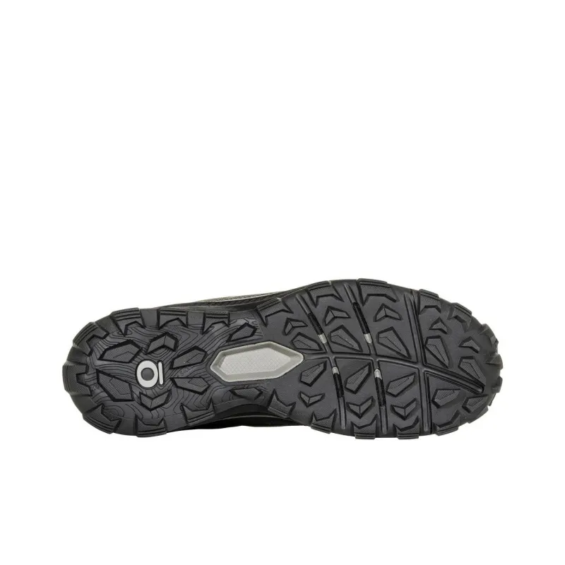 Oboz Footwear Katabatic Cushioning Wear-Resistant Low-Top Outdoor Shoes Men's Gray Black-5