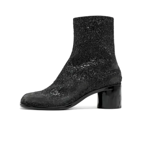 Maison Margiela Tabi Ankle Boots Men Black