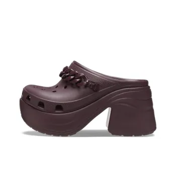 Crocs Siren Chain Clog 'Dark Cherry' Women's