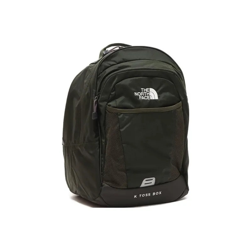 THE NORTH FACE Nylon Backpack Regular Unisex Army Green-2