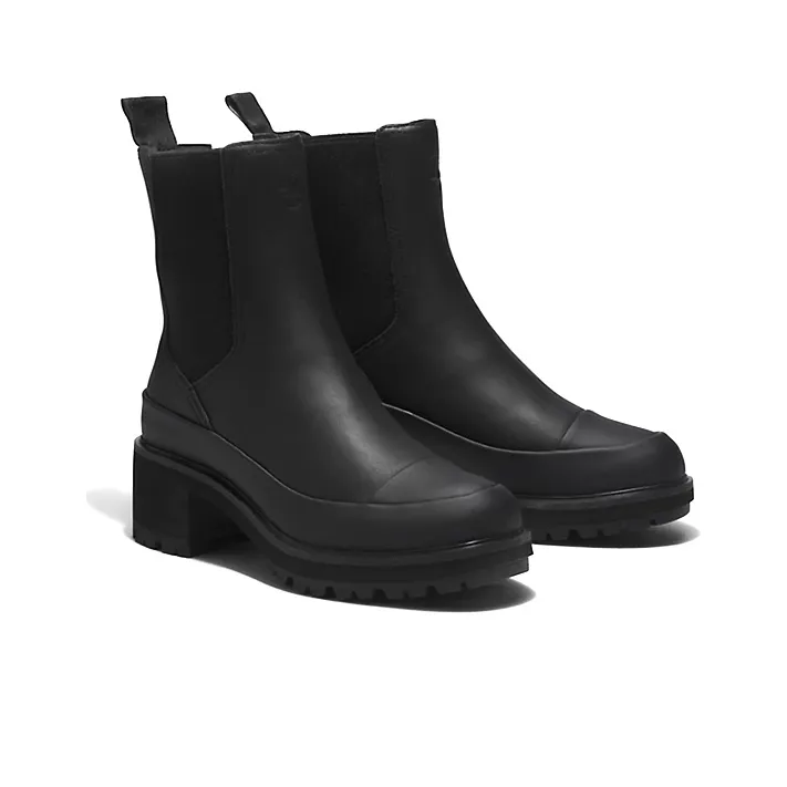 Timberland Kori Park Short Chelsea Boots Women's Black-3