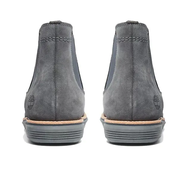 Timberland City Groove Wear-resistant And Comfortable Ankle-Length Chelsea Boots Smoke Gray-4