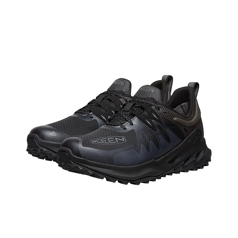 Keen Zionic Hiking / Trekking Shoes Men Low Top Black/Steel Gray-2
