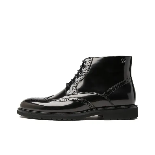 S.T.Dupont Ankle Boots Men Black