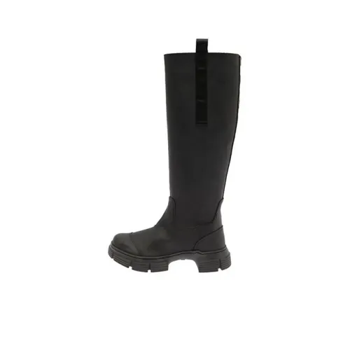 GANNI Knee-high Boots Women's Black