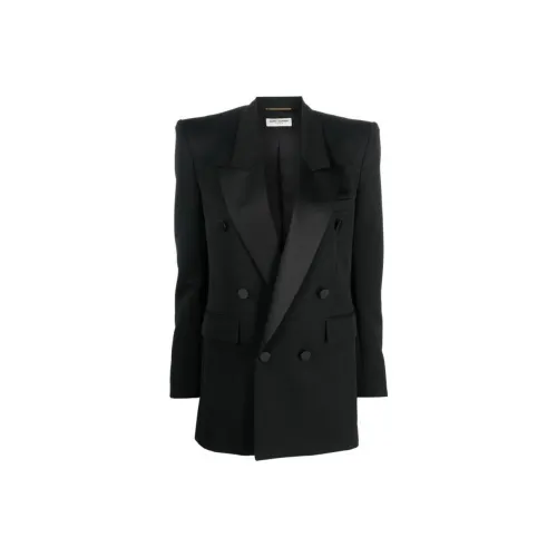 SAINT LAURENT Business Suits Women's Black