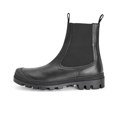 LOEWE Chelsea Boots Men Black