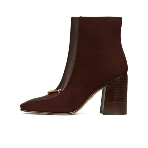 TORY BURCH Ankle Boots Women's Burgundy