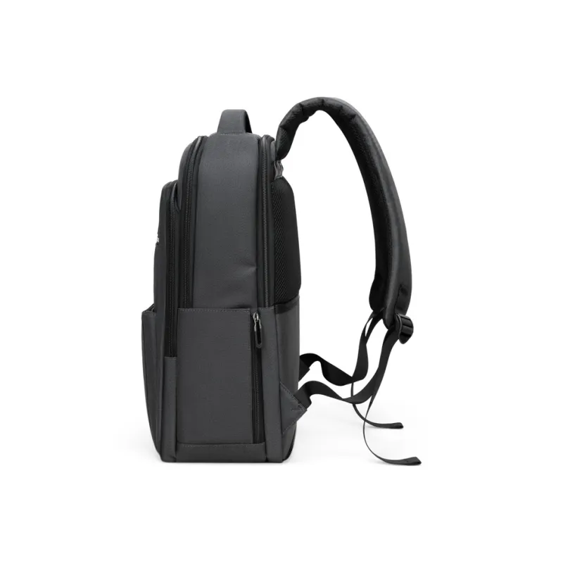POLO Fabric 17.3 Inches Computer Graduation Travel Backpack For Men Backpack Extra Large Men's Gray-3