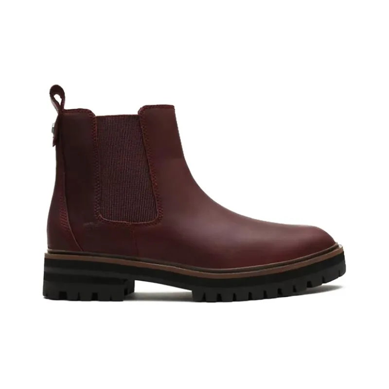 Timberland London Square Chelsea Boots Women's Burgundy-1