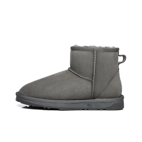 EVERAU Snow Boots Unisex Gray