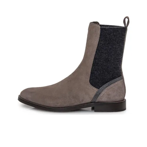 Brunello Cucinelli Chelsea Boots Women's Brown