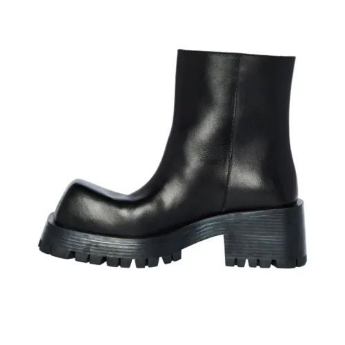 Balenciaga Trooper Ankle Boots Women's Black